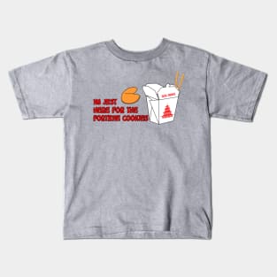 I'm Just Here For The Fortune Cookies Kids T-Shirt